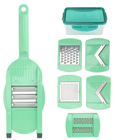 Gemüse-Zerstörer Multifunktions-Klinge in Edelstahl Geschirrspüler Sichere Gemüse-Häcksler für Kartoffel Gurken Karotten