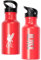 Football Personalised Metal Water Bottle 500ml – Engraved Name School & Training Bottle – For Boys & Football Fans (Liverpool)