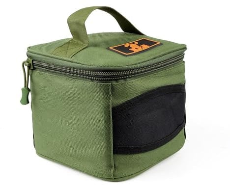 Scatola Munizioni, Borsa di Munizioni in Tessuto di Oxford, Chiusura lampo, Borsa Munizioni Tattiche per 9 mm Cartucce 223/5,56