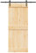 vidaXL Porte coulissante et kit de quincaillerie 85x210 cm pin massif