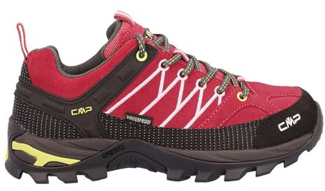 CMP Rigel Low Wmn Trekking Shoes Wp Damen Wanderschuhe, Pfingstrose Apfel, 38 EU