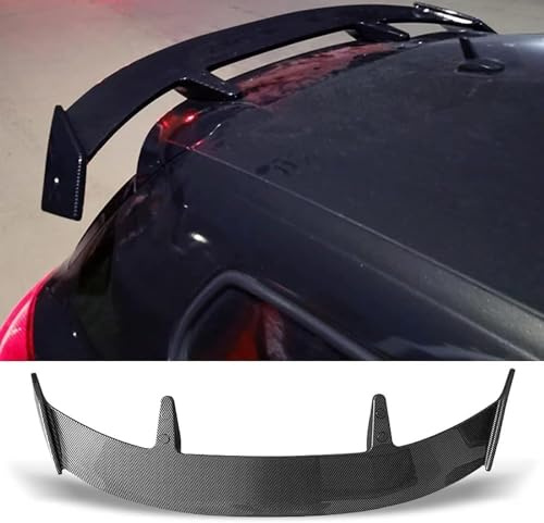 GuanLL Auto Heckflügel Spoilerflügel für VW Scirocco 2009-2017 Spoiler Wing Heckspoiler ABS Material Spoiler Dachspoilerflügel Lippe Ohne Perforation