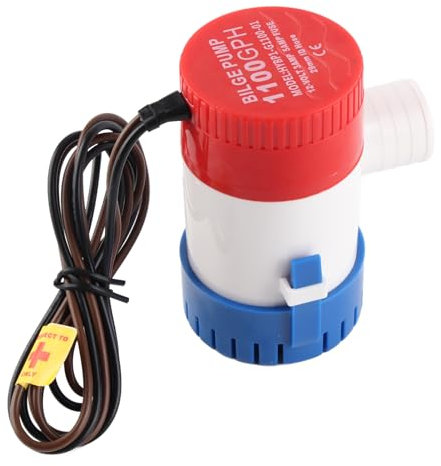 Effiziente 1100GPH Tauch-Bilgenpumpe für Marineboot-Wasserpumpe, YachtSailingRV-Zubehör, ABS-Material, 12V