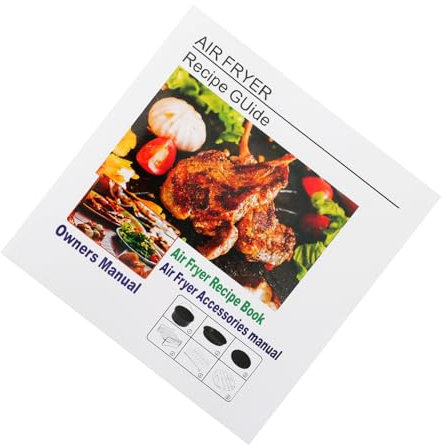DONFAMDS Recettes pour Friteuse à Air Recettes Délicieuses Variées Accessoires Compatible Toutes Marques pour Inspirer Votre Créativité