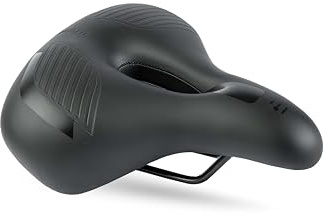 Selle Bassano - Viale Ergofit City XXL SIL Ready, Fahrradsattel mit Ergofit Technologie, bequem und ergonomisch, Made in Italy