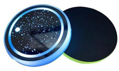 2pcs LED Car Coasters For Cup Holders, Light Up Car Coasters, 7 Color Changing Decoration Pad Accessories For Truck SUV Vehicles Automotive Indoor