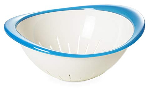 OMADA Scolapasta in Plastica 26cm, Colapasta per Pasta, Verdura, Frutta