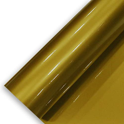 Könighaus (7,23€/m2) Gold Glanz Autofolie 200 x 152 cm blasenfrei mit Anleitung