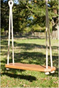The Fine Wooden Article Traditional Solid Oak Swing Seat - Double Adult