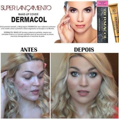 Dermacol Make - Up Cover Waterproof Hypoallergenic SPF 30#208 by Dermacol (Cover All Ance Scar and Tattoo) by Dermacol