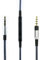 kabel für Denon AH-MM400, AH-MM300, AH-MM200 Kopfhörer, Lautstärkeregler und Mikrofon, kompatibel mit iPhone, iPod, iPad, Apple Geräten