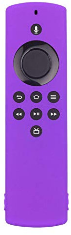 Funda protectora de silicona para control remoto, especialmente compatible con Fire TV Stick Lite, antideslizante ligero, a prueba de golpes y lavable