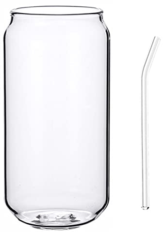 HEMOTON 500 ml bicchieri bicchieri sottili Highball bicchieri trasparenti alti bicchieri da tavola con cannuccia per acqua succo birra cocktail bevande miste trasparenti