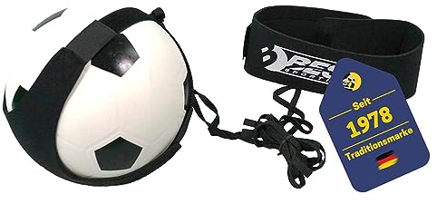 BEST SPORTING Fußball-Trainer Shooty mit Ball I Fussball Trainer I Fussball Trainingszubehör mit verstellbarem Gurt & PVC Ball I Rebounder für Fußball Kinder ab 6 Jahren I Fussballtrainingsgürtel
