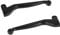 AKF Set: Handhebel - Aluminium massiv, Brems- und Kupplungshebel - Schwarz - für Simson S50, S51, S53, SR50, KR51/2 Schwalbe
