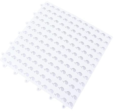 Yajimsa Splicing Shower Mat - Soft Floor Tile Mat with Drainage , Quick-Drying Shower Mats for Bathroom at Home