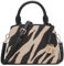 DKNY Damen Paige Small Satchel Schulranzen, Zebrablack