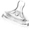 Fafeicy 4pcs Babyflaschen-Silikon-Nippel, Transparentes Weiches Silikon-neugeborene Flaschen-Nippel für 6 Bis 12 Monate Alte Säuglinge