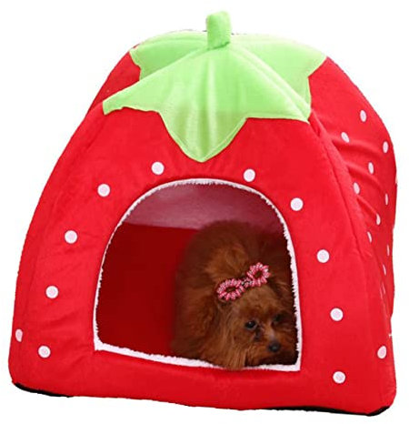 POPETPOP Wärmekissen Für Katzen Isolierte Hundehütte Hundesofa Kaufestes Hundebett Hundemöbel Beheiztes Hundebett Kleine Hundehütte Hundehöhle Bett Hundehütte Drinnen Katzenhaus Haustier