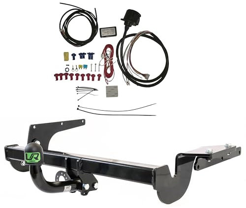 UmbraRimorchi Feste Anhängerkupplung + 7 polige Kompatibel Mit Toyota YARIS CROSS HYBRID 2021+