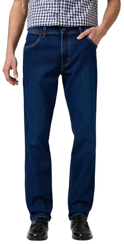 Wrangler Men's Greensboro Jeans, Cosmic Blue, 34/30