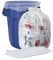 HOMEWISE 100 Clear Recycling Bags | Transparent Recycling Bin Bags Heavy Duty Bin Liners 90L | Recycling Bags Refuse Sacks for Rubbish | Large Clear Bin Bag Size 450 x 720 x 965 mm