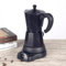 Duoruameng Macchina da caffè elettrica, 480 W, 300 ml, 6 tazze, caffettiera espresso da viaggio, macchina da caffè può essere utilizzato cappuccino, caffè latte, caffè americano