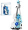 TOY PLAYER Violine Blumen Klemmbausteine Baukasten,Pflanzen Ideas deko Leichtes Violinmodell,Geschenkideen/Instrumentendekor für Mädchen Erwachsene 8+ 1419PCS