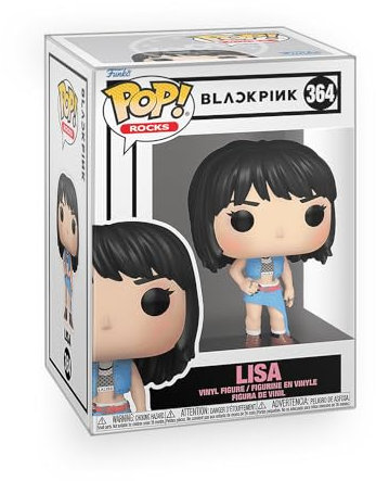 Epic Collectibles Pop Rocks: Blackpink – Lisa in Shut Down Vinyl-Figur, Sammlerstück-Set mit kompatiblem Funko-Box-Schutz