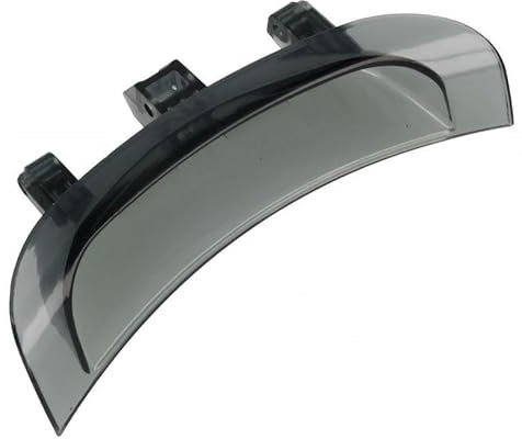 KGA SUPPLIES Washing Machine Door Handle Compatible with Candy & Hoover Clear See Through Black 43011740