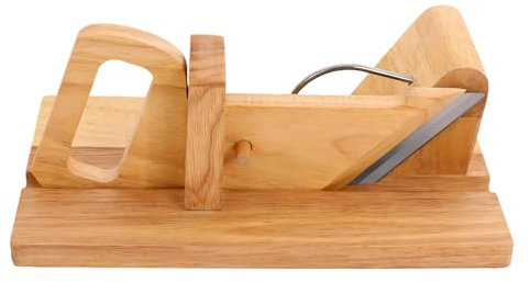 Wurstschneider Guillotine für Zuhause, Holz Wurstschneidemaschine, Edelstahl scharfe Klinge Wurstschneider Käseschneider