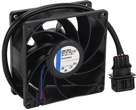 Maqulae Ventola Transaxle da 80 V, Ventola di Raffreddamento Ad Alta Efficienza in Lega di Alluminio ABS con Design Accurato delle Pale per Carrello Elevatore E25 E25S E35 E40 E45 E50