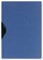Herlitz 10417012 Bewerbungsmappe A4 RC-Karton Express-Clip blau, 30 Blatt, blau 5er Packung