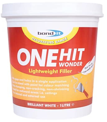 Bond It One Hit Wonder Lightweight Wood Filler 1Litre