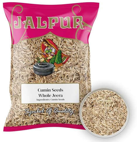 JALPUR MILLERS Cumin Seeds (Whole Jeera) – 1kg Pack of Aromatic, Flavorful & Natural Whole Cumin – for Tempering, Spice Blends, Curries & Rice Dishes – Premium Indian Spice for Authentic Cooking
