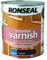 Ronseal Interior Varnish Walnut Satin 750ml