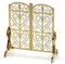 Melody Jane Dolls House Miniature Fireplace Accessory Ornate Victorian Fire Screen Guard