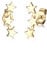 Elli Ohrringe Damen Sterne im Astro Look in 925 Sterling Silber vergoldet
