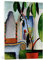 kunst für alle Leinwandbild: August Macke Arabisches Café - hochwertiger Druck, Leinwand auf Keilrahmen, Bild fertig zum Aufhängen, 65x80 cm