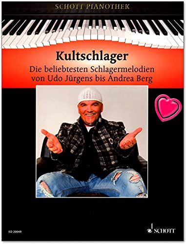 Schott - Kultschlager: Die beliebtesten Schlagermelodien von Udo Jürgens bis Andrea Berg - Pianothek-Band von Hans-Günter Heumann - mit Notenklammer ED20049 9783795760519