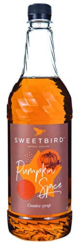 Sweetbird Sirop d'épices citrouille 1 litre et pompe