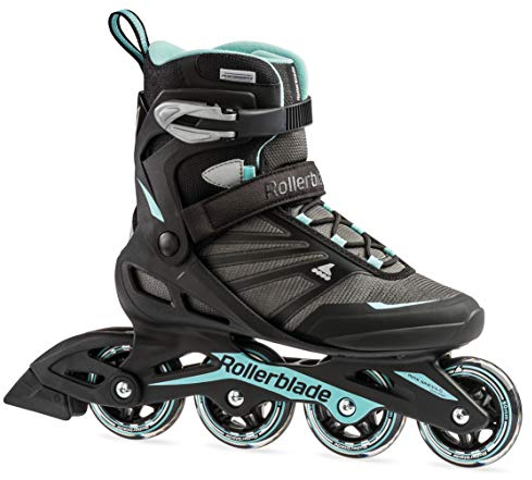 Rollerblade Woman ZETRABLADE W Inline-Skates 3, SCHWARZ/HELLBLAU, EU: 40 (UK: 6.5 / US: 8.5)