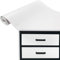 DecoMeister Vinilo Adhesivo Para Muebles Imitación de Madera Papel Autoadhesivo Blanco Mate Lámina Para Pared Cocina Puertas En Rollo Para Forrar Aspecto Madera 90 x 100 cm Por Metros