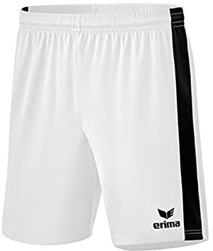 Erima Unisex Kinder Retro Star Short (3152102), weiß/schwarz, 128