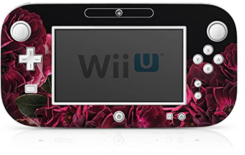 DeinDesign Autocollant Compatible avec Nintendo Wii U Gamepad Sticker Film Autocollant Roses Vintage Rose