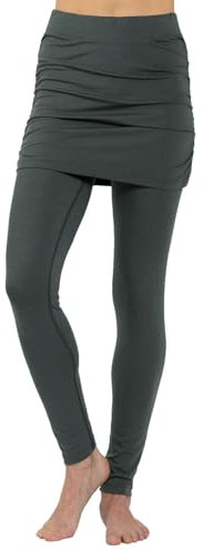 Magadi Yoga Rock Leggings Lara Khaki aus Naturmaterial L