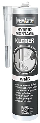 Primaster Hybrid Montage Kleber weiß 430g
