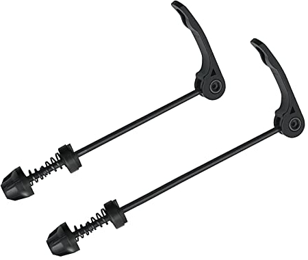 Butyeak Fahrrad Vorne und Hinten Achse, Schnellspanner Fahrradnaben-Set, Hohlwelle Fahrrad Schnellspannset Vorderrad Hinterrad, Schnellspanner für MTB Straßen Mountainbike Fahrrad