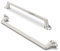 FURNIWARE 10 Pack Cabinet Pulls, Hardware Drawer Handles, Zinc Alloy Kitchen Cabinet Door Handles Pull, Brushed Satin Nickel-192mm(7.6 Inch) Hole Center