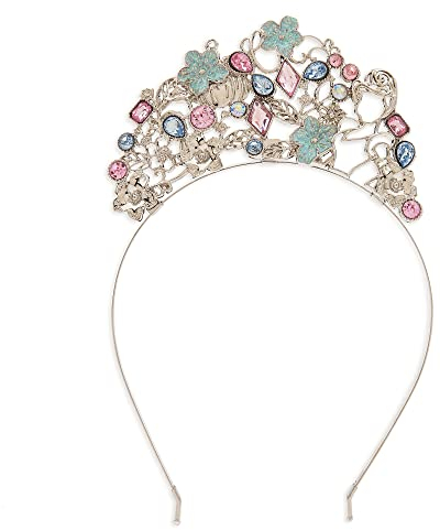 Disney Cinderella Tiara für Kinder - Einheitsgröße, Mehrfarbig, Einheitsgröße
